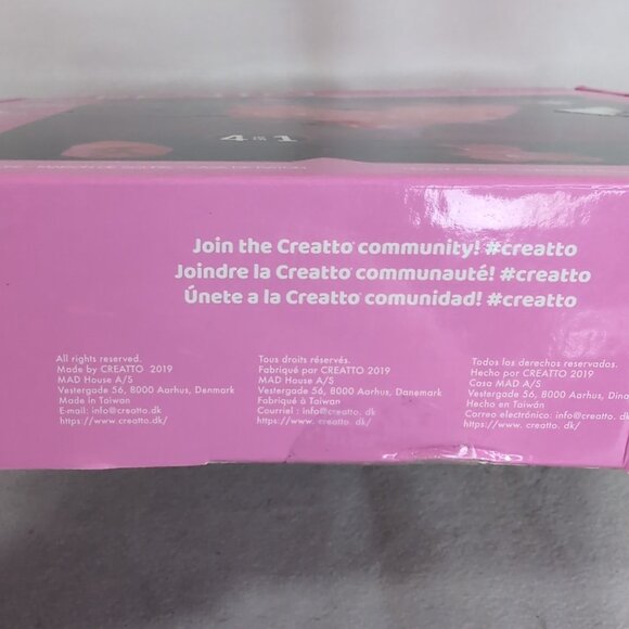 Creatto Starlight Kitty Cat Thames & Kosmos 2020 Pink LED Light Up 3D Puzzle - Picture 6 of 14